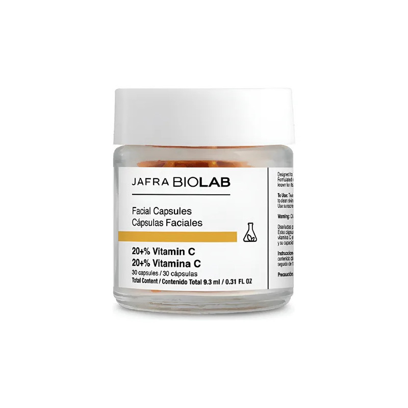 JAFRA Cápsulas efecto reafirmante 20+% Vitamina C 30 piezas (No ingerir)